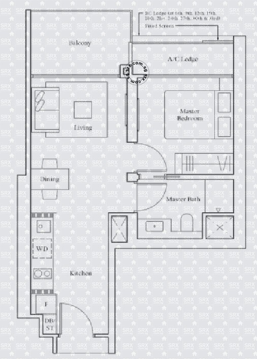 Avenue South Residence (D3), Apartment #2014401